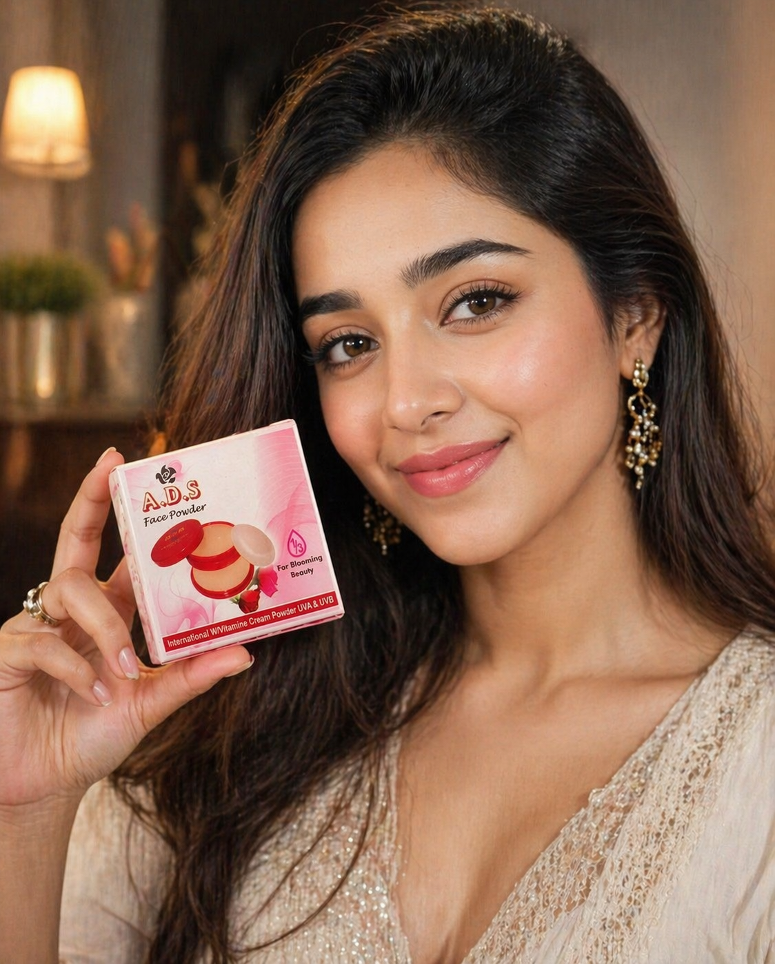 Ads Compact Powder Smooth Matte Finish & Oil Control