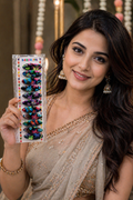 Saree Safety Pins Set (12 PCS)  5 packed  – Strong Hold & Rust-Free